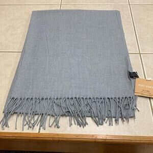 Just Cozy grey scarf multiple uses
